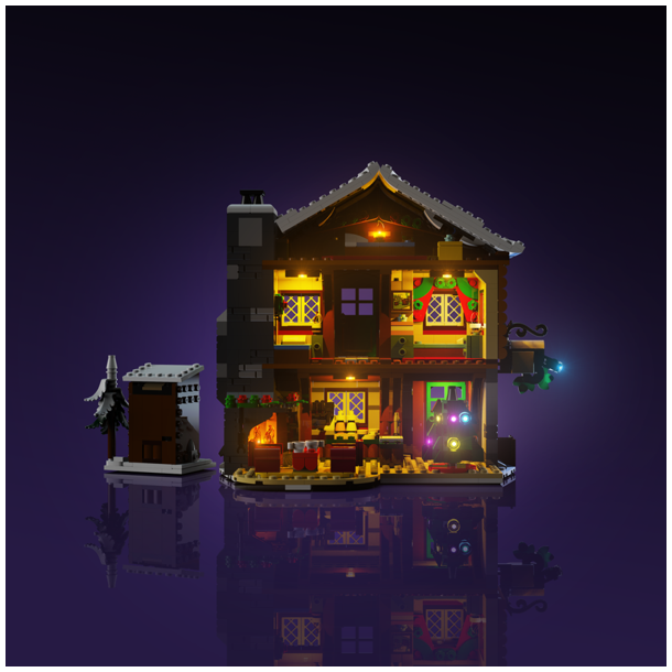 LMB 2.0 Light Kit for LEGO Alpine Lodge #10325
