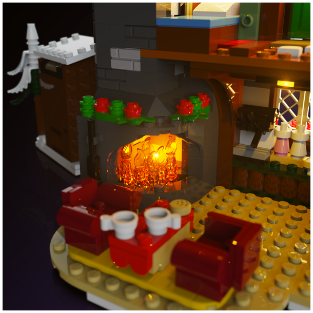 LMB 2.0 Light Kit for LEGO Alpine Lodge #10325