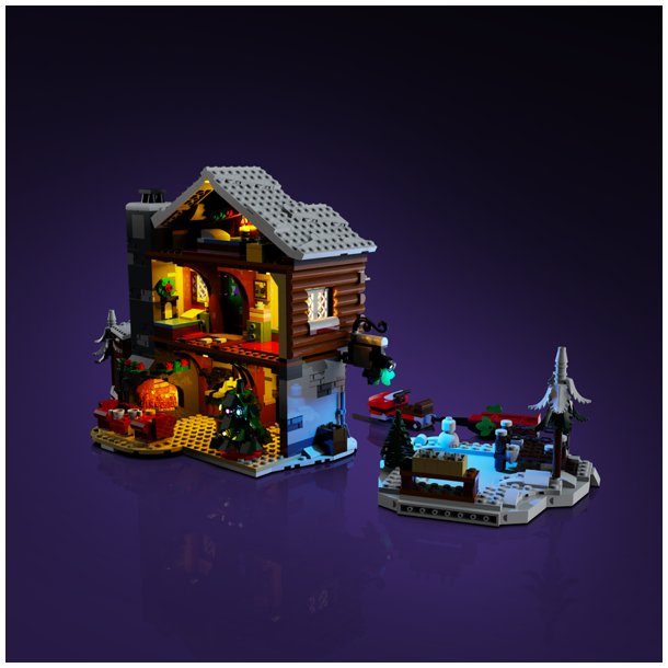 LMB 2.0 Light Kit for LEGO Alpine Lodge #10325