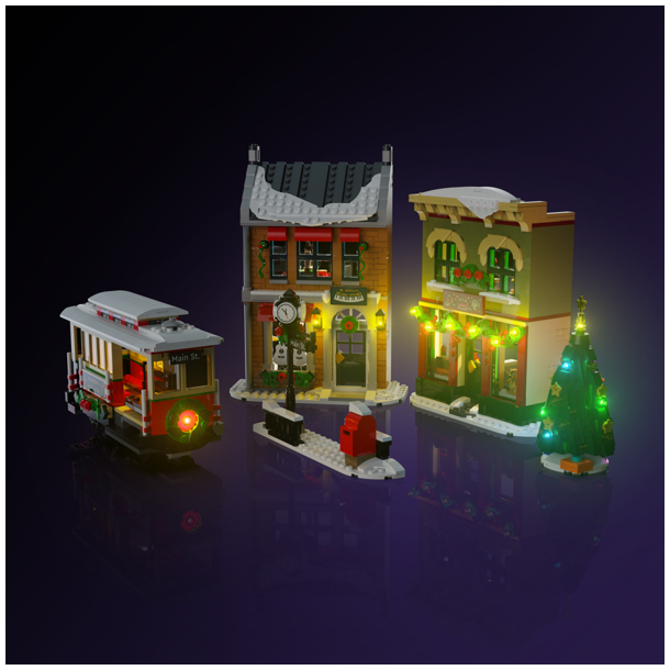 LMB 2.0 Light Kit for LEGO Holiday Main Street #10308