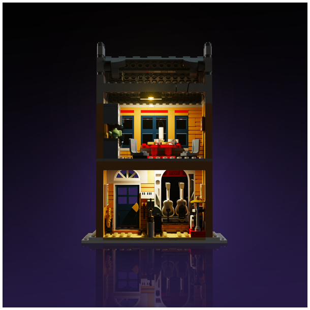 LMB 2.0 Light Kit for LEGO Holiday Main Street #10308