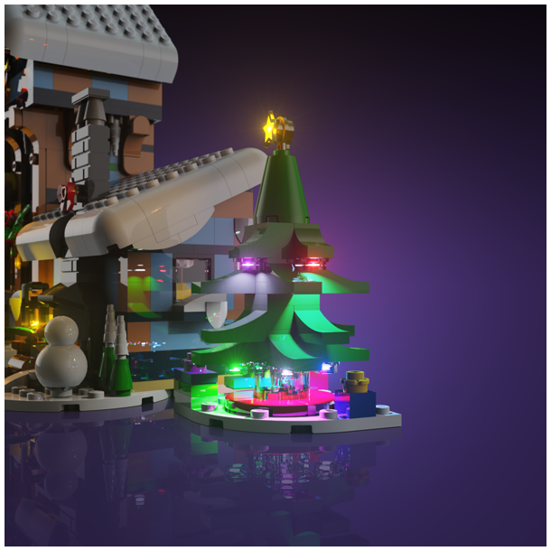 LMB 2.0 Light Kit for LEGO Santa's Post Office #10339