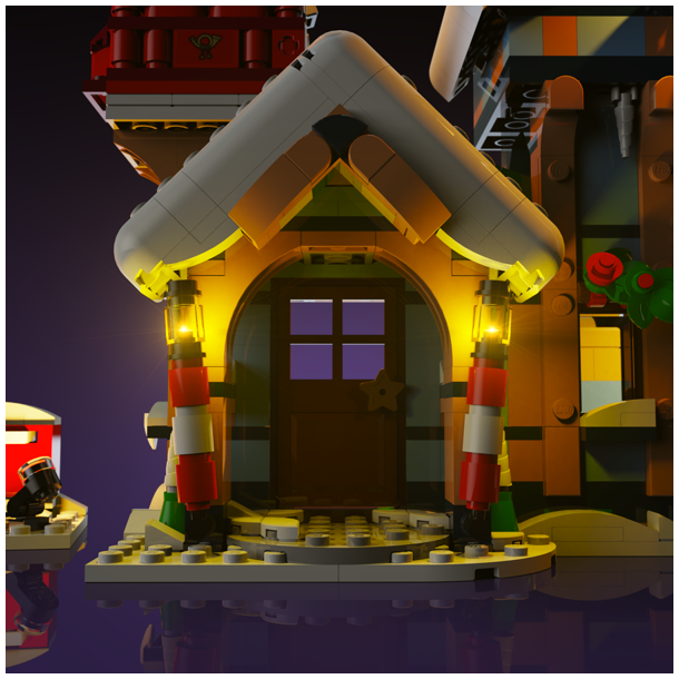 LMB 2.0 Light Kit for LEGO Santa's Post Office #10339