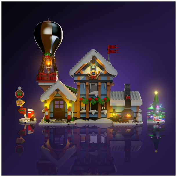 LMB 2.0 Light Kit for LEGO Santa's Post Office #10339