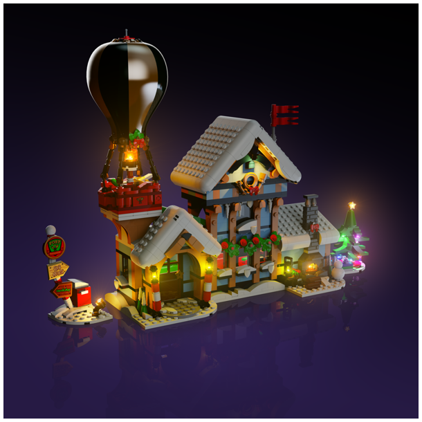 LMB 2.0 Light Kit for LEGO Santa's Post Office #10339
