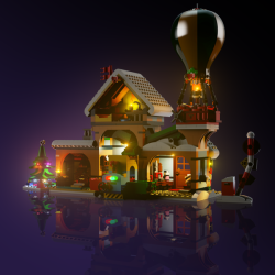 LMB 2.0 Light Kit for LEGO Santa's Post Office #10339