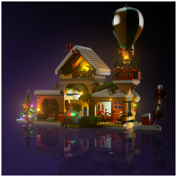 LMB 2.0 Light Kit for LEGO Santa's Post Office #10339