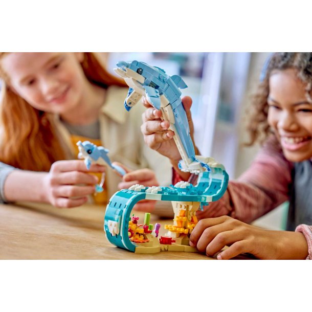 LEGO Creator 3-i-1 - Havdyr: Smukke delfiner (31385)