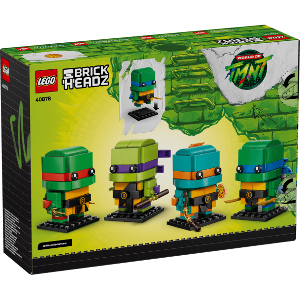 Figurer af Teenage Mutant Ninja Turtles (40878)
