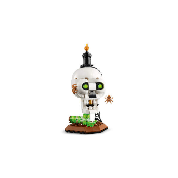 Halloween-kranie med lys (40883)