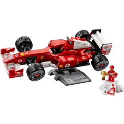 Ferrari F2004 og Michael Schumacher (11375)