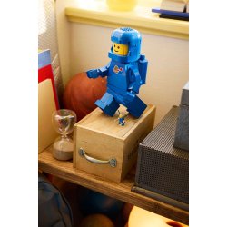 Opskaleret bl� astronautminifigur (40921)