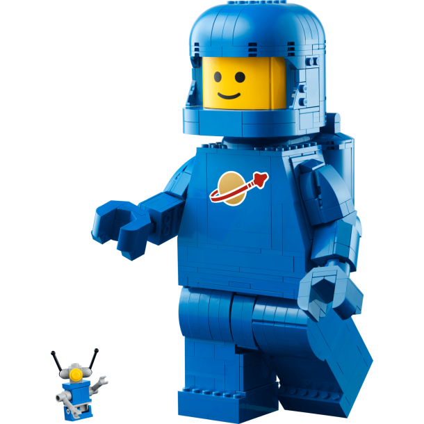 Opskaleret bl� astronautminifigur (40921)