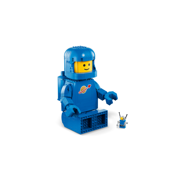 Opskaleret bl� astronautminifigur (40921)