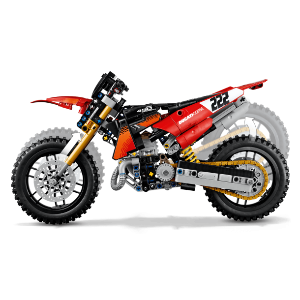 LEGO Technic - Ducati Desmo450 MX Factory-motorcykel (42238)