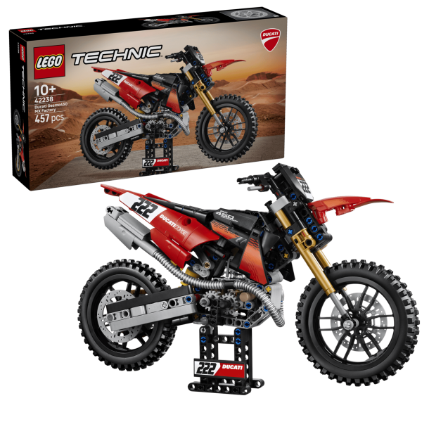 LEGO Technic - Ducati Desmo450 MX Factory-motorcykel (42238)_boxprod