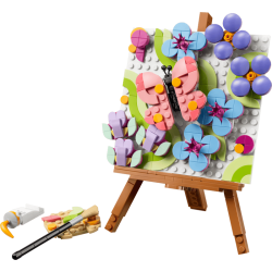 Blomsterpynt: Kunstmaleri (31390)