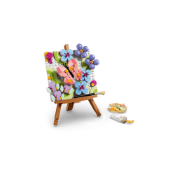 Blomsterpynt: Kunstmaleri (31390)