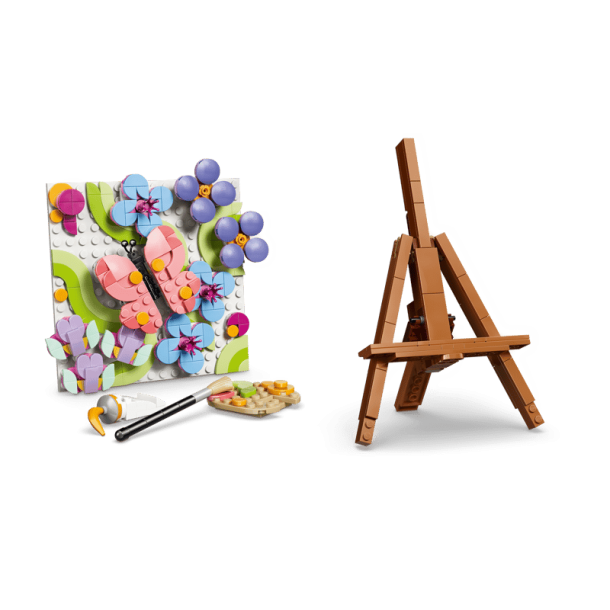 Blomsterpynt: Kunstmaleri (31390)
