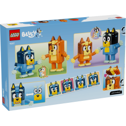 Klodsbygget Bluey-familie (11217)
