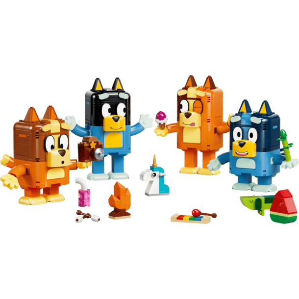 Klodsbygget Bluey-familie (11217)