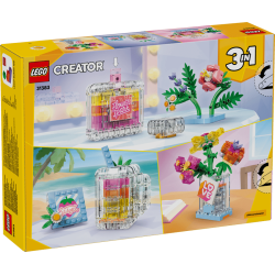 Blomsterpynt: Parfumeflaske (31383)