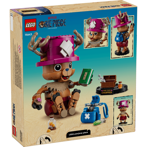 LEGO ONE PIECE - Tony Tony Chopper (75643)_boxback