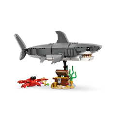 LEGO Creator 3-i-1 - Farlig haj med skattekiste (31381)