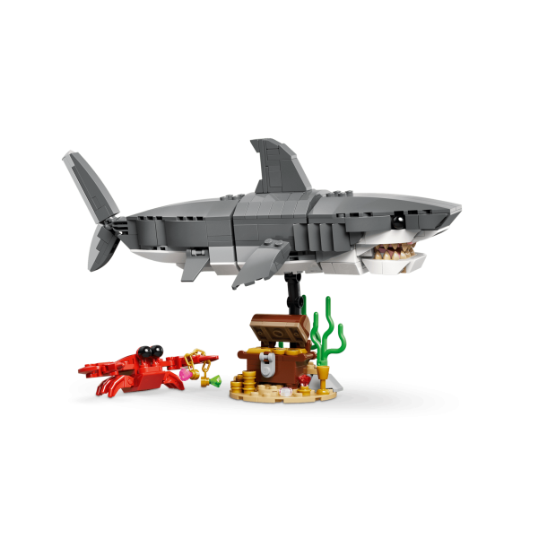LEGO Creator 3-i-1 - Farlig haj med skattekiste (31381)