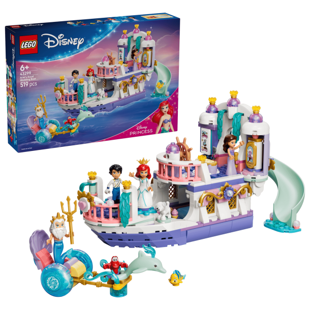LEGO Disney - Ariels royale bryllupsb�d (43299)_boxprod