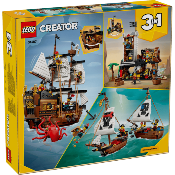Ikonisk piratskib (31387)