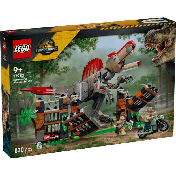 LEGO Jurassic World - Spinosaurus-dinosaurflugt (77982)_boxfront