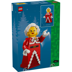 Opskaleret minifigur af julemandens kone (40875)