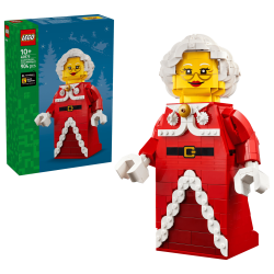 Opskaleret minifigur af julemandens kone (40875)
