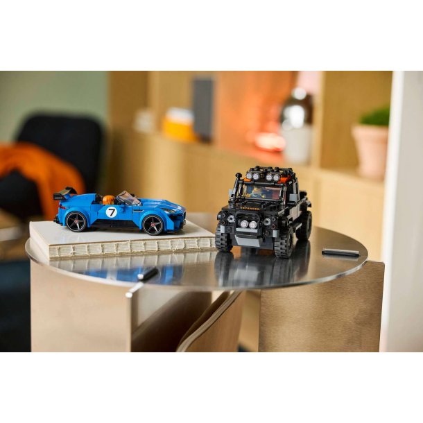 LEGO Speed Champions - Jaguar Project 7 og Land Rover Defender (77264)