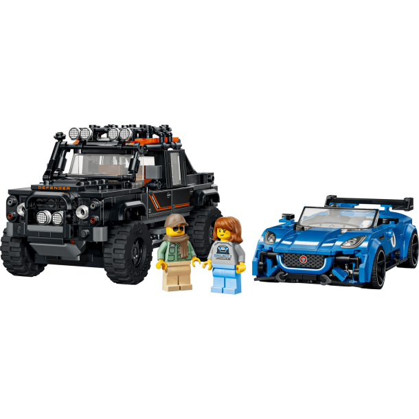 LEGO Speed Champions - Jaguar Project 7 og Land Rover Defender (77264)