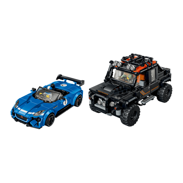 LEGO Speed Champions - Jaguar Project 7 og Land Rover Defender (77264)