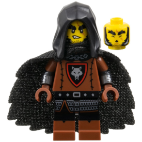 Wolfpack Beastmaster - kun minifigur, uden ulv, stand og tilbehr (COL450)