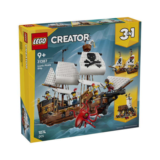 Ikonisk piratskib (31387)