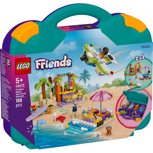 Kreativ strand- og rejsekuffert (42672)