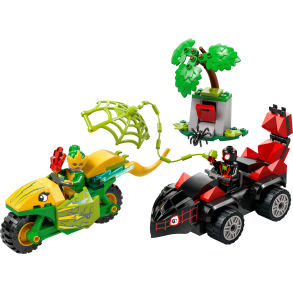 LEGO Marvel - Spin og Electros jagt i dinosaurk�ret�jer (11198)