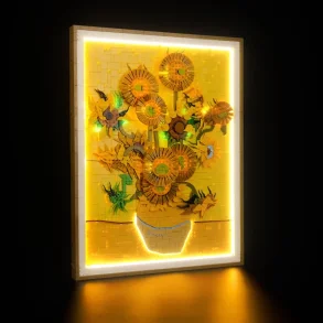 Lyskit til #31215 Vincent van Gogh Solsikker - REMOTE CONTROLLED (GC979)
