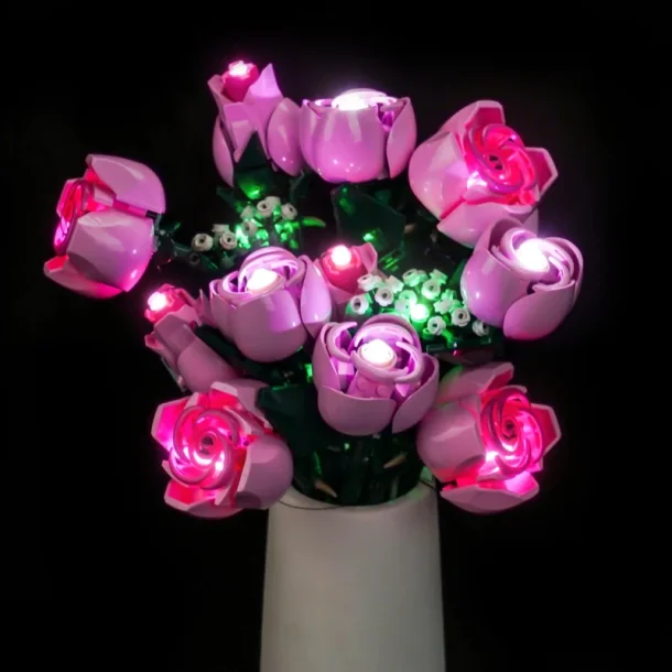Lyskit til #10374 Buket af Pink Roser (GC1230)