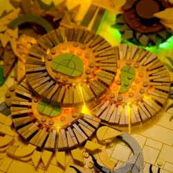 Lyskit til #31215 Vincent van Gogh Solsikker - REMOTE CONTROLLED (GC979)