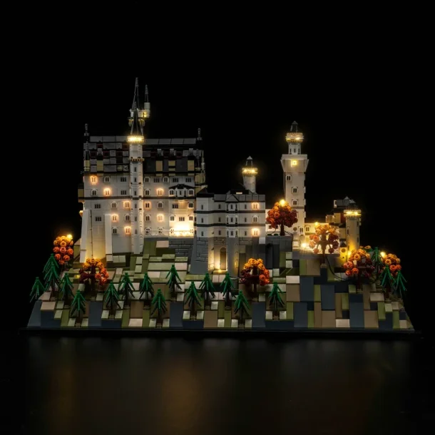 Lyskit til #21063 Neuschwanstein Castle (GC1151)