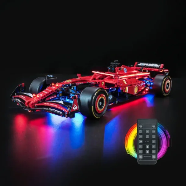 Lyskit til #42207 Ferrari SF-24 F1 Car - REMOTE CONTROLLED (GC985)