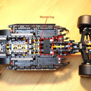 V�goph�ng til LEGO Ferrari F1 (42207) - 45 grader