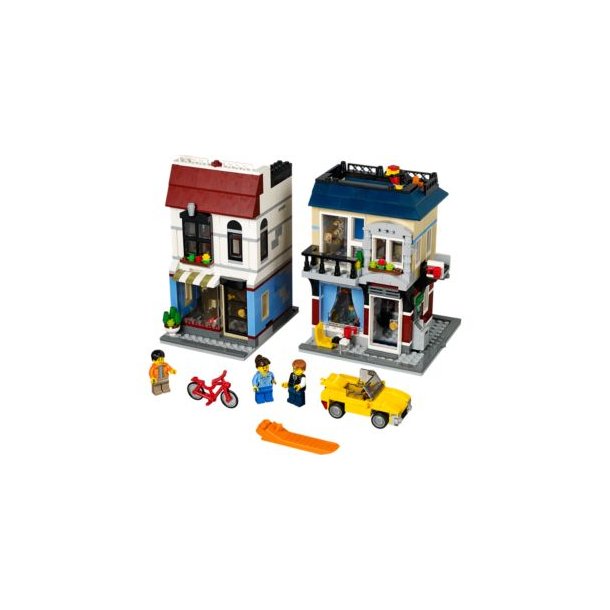 LEGO Creator 3-i-1 - Cykelforretning og caf� (31026)