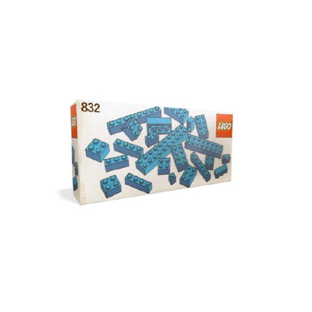 832 - Blue Bricks Parts Pack