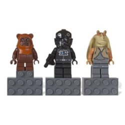 Star Wars magnet set Wickett, Y-wing, Jarjar - Glued (853414)